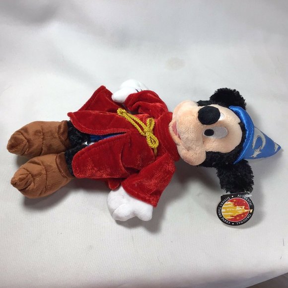 Fantasia Mickey Mouse Disney World  Sorcerer Plush - Picture 5 of 8